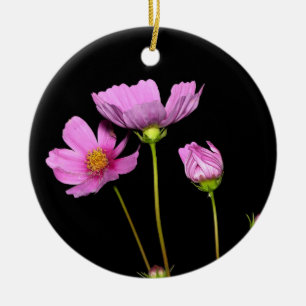 Cosmos at Night Ceramic Tree Decoration
