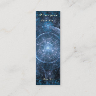 Cosmos Background 001 - Bookmark Mini Business Card