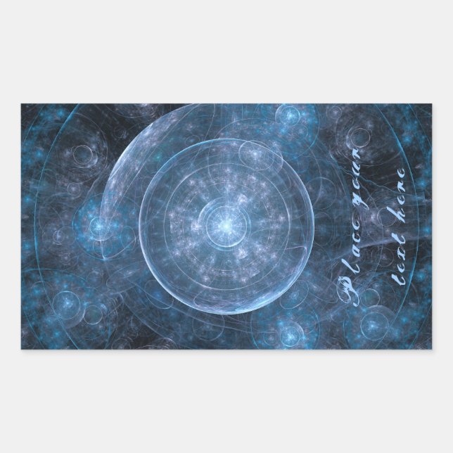 Cosmos Background 001 Rectangular Sticker (Front)