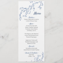 Cosmos Baptism Menu