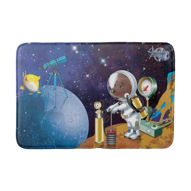 cosmos bath mat (Front)