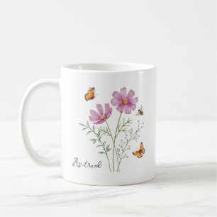 Cosmos Birth Month Flower Coffee Mug