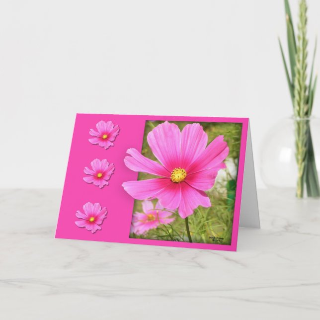 Cosmos Birthday Card (Front)