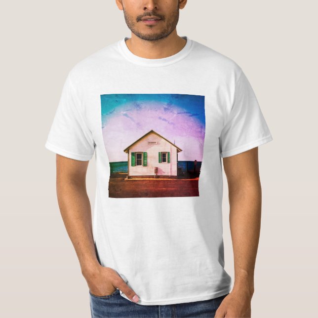 Cosmos Cottage Graphic T-Shirt with Logo (Front)