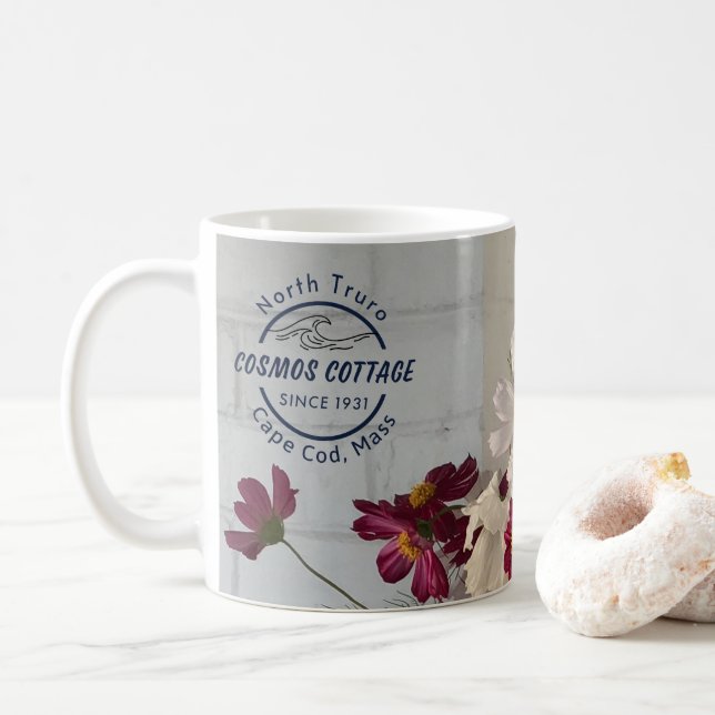 Cosmos Cottage Mug with Original Print (With Donut)