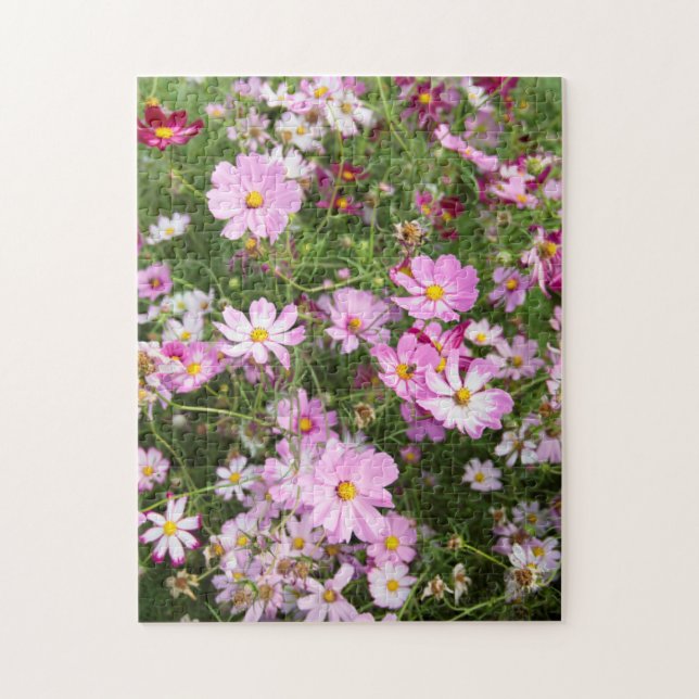 Cosmos Flower (Bidens Formosa). Kirkwood Jigsaw Puzzle (Vertical)