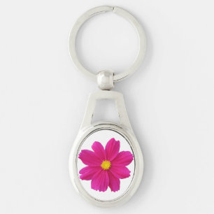 Cosmos Flower Keychain