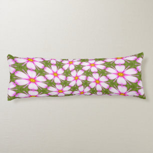 Cosmos Flowers Pattern Body Cushion