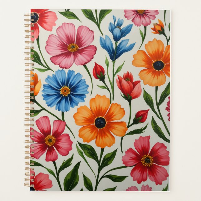 cosmos flowers planners (Front)