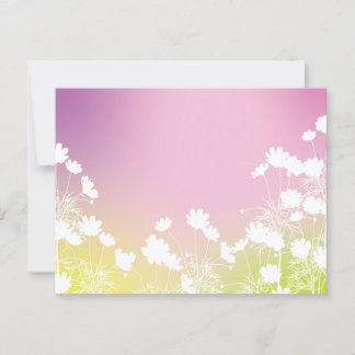 Cosmos Flowers | Postcard to Feel the Autumn Breez