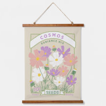 Cosmos Flowers Seed Packet