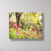 Cosmos Garden 8 x 10 Canvas Wrap by DeGruy
