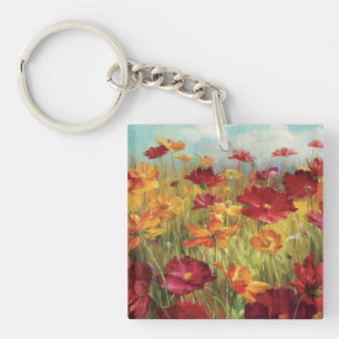 Cosmos in the Field Key Ring