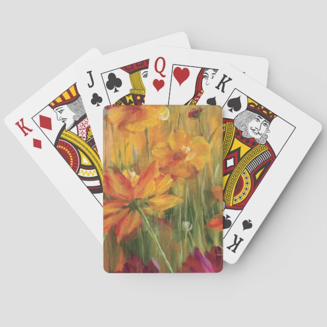 Cosmos in the Field Playing Cards (Back)