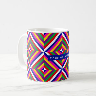 Cosmos-infinite Personalised Mug - White/Blue