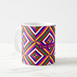 Cosmos-infinite Personalised Mug - Yellow/Purple