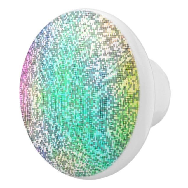 Cosmos Mosaic Ceramic Knob (Right)