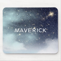 Cosmos Night Sky Stars Dark Blue Personalised