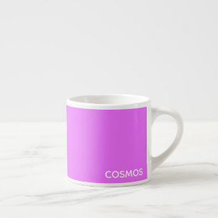 Cosmos purple color name espresso cup