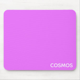 Cosmos purple colour name mouse mat