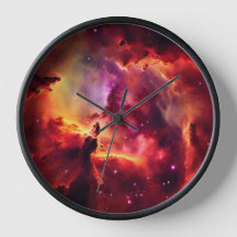 Cosmos Space Sky Red Nebula