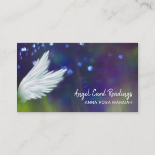 *~*  Cosmos Stars Galaxy  Angel Wings Universe Business Card