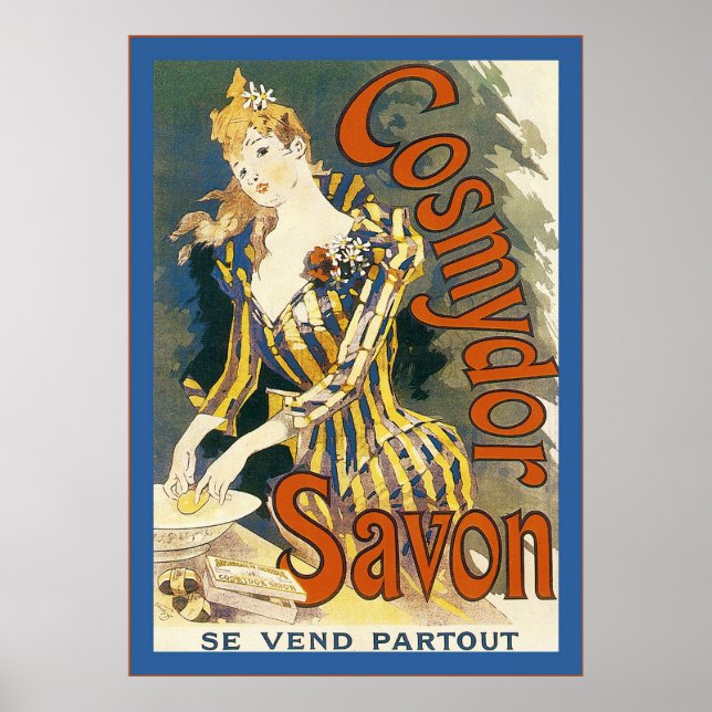 Cosmydor Savon ~ Vintage French Advertising Poster (Front)