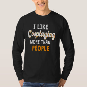 Cosplay Characters Costume Play Profession Job Cos T-Shirt
