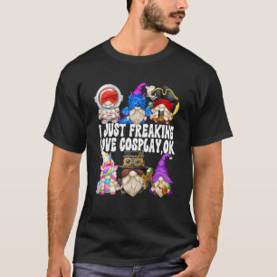 Cosplay Lover Quote For Family Cute Wizard And Dra T-Shirt