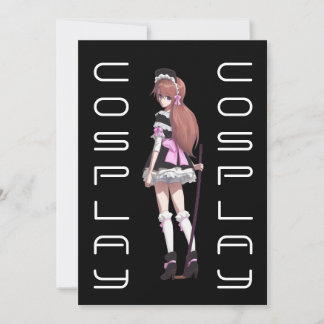 Cosplay Party Invitation
