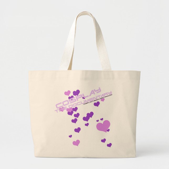 Cosplay: The Documentary Offical Jumbo Tote! Large Tote Bag (Front)