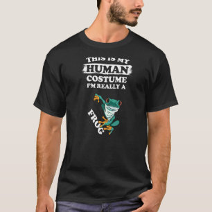 Cosplay This Is My Human Costume I'm Really A Fro T-Shirt