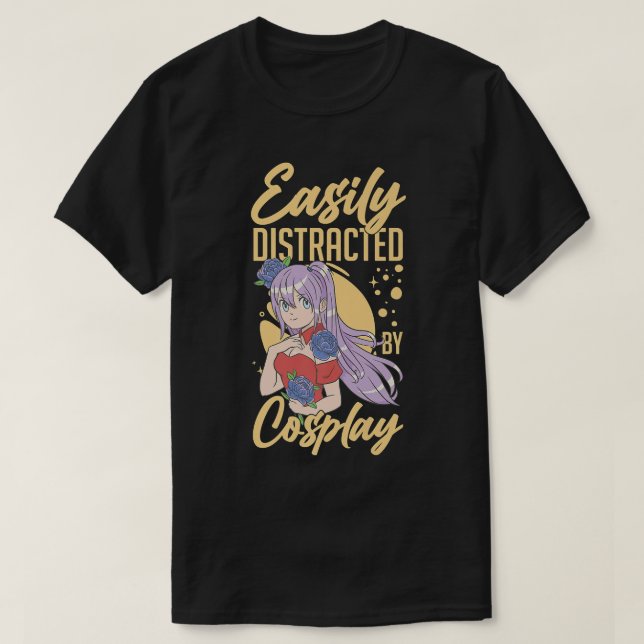 Cosplaying Anime Cosplayer Ideas Cosplay Manga Pre T-Shirt (Design Front)