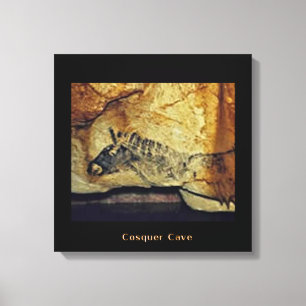 Cosquer Horse Canvas Print