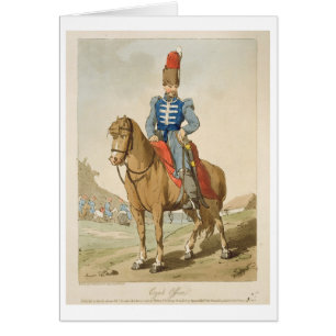 Cossack Officer, etched by the artist, published 1