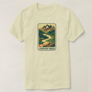 Cossatot River Arkansas Colours T-Shirt