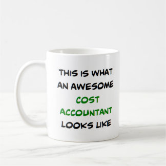 cost accountant, awesome coffee mug