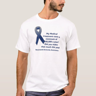 Cost of Medicine Rheumatoid Arthritis Awareness T-Shirt
