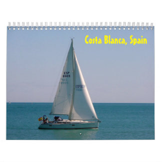Costa Blanca, Spain Calendar