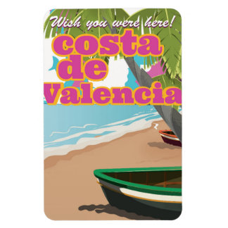 Costa Blanca vintage travel poster Magnet