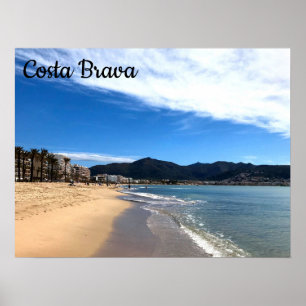Costa Brava, Spain - Beach Photograph Poster