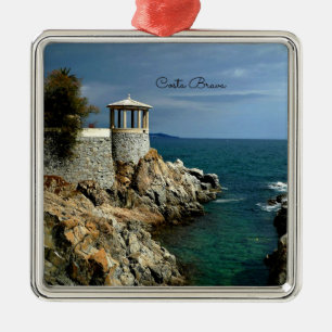 Costa Brava, Spain, Metal Tree Decoration