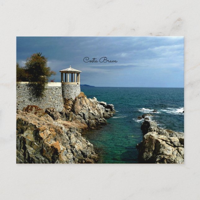 Costa Brava, Spain Postcard (Front)