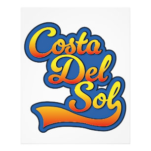 Costa Del Sol logo Photo Print
