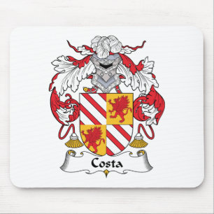 Costa Family Crest Mouse Mat