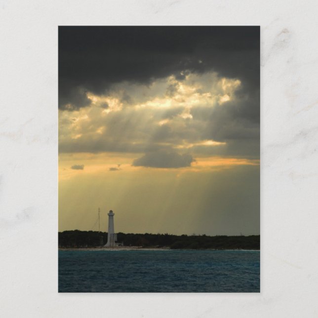 Costa Maya lighthouse Postcard (Front)