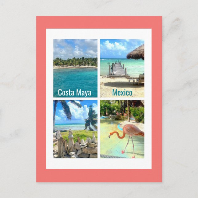 Costa Maya, Mexico Postcard (Front)