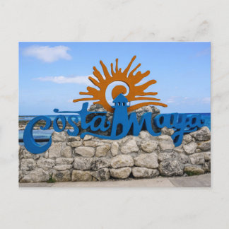 Costa Maya Mexico Postcard