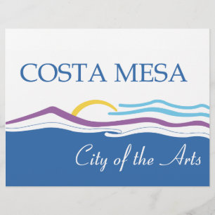 Costa Mesa city flag Flyer