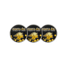 Costa Oil Oil Drop Design Golf Ball Marker